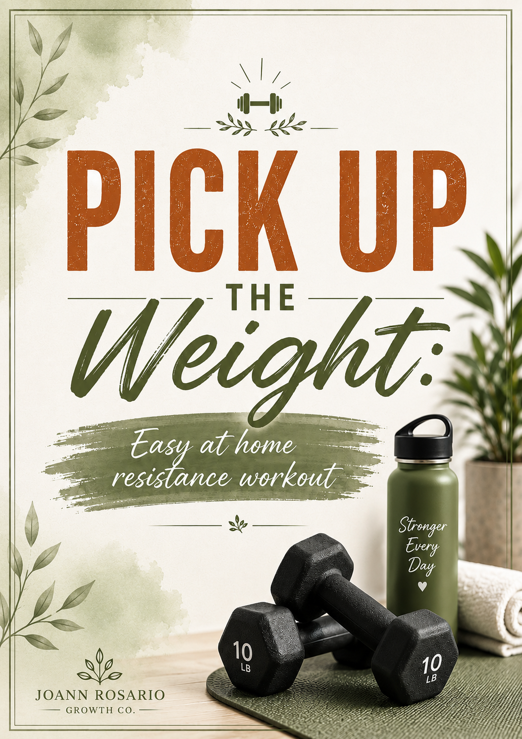 Pick Up The Weight: At-Home Resistance Workout Guide