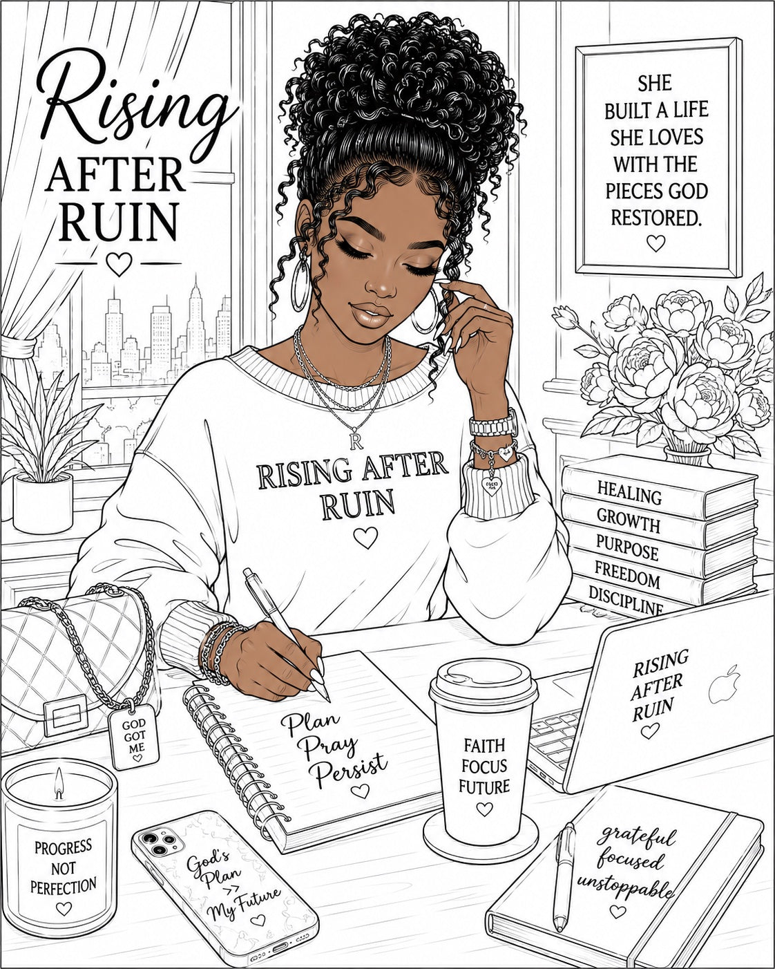 Rising After Ruin Coloring Pages